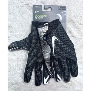 Nike Mens XL Vapor Knit Receiver Football Gloves Magnigrip  Black CJ9343 091 NEW